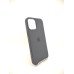 Чохол Silicone Case з MagSafe для Apple iPhone 12 Pro Max (Чорний)
