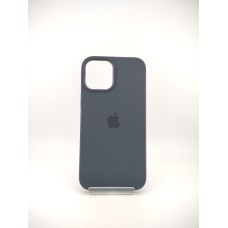 Чехол Silicone Case with MagSafe Apple iPhone 12 Pro Max (Black)