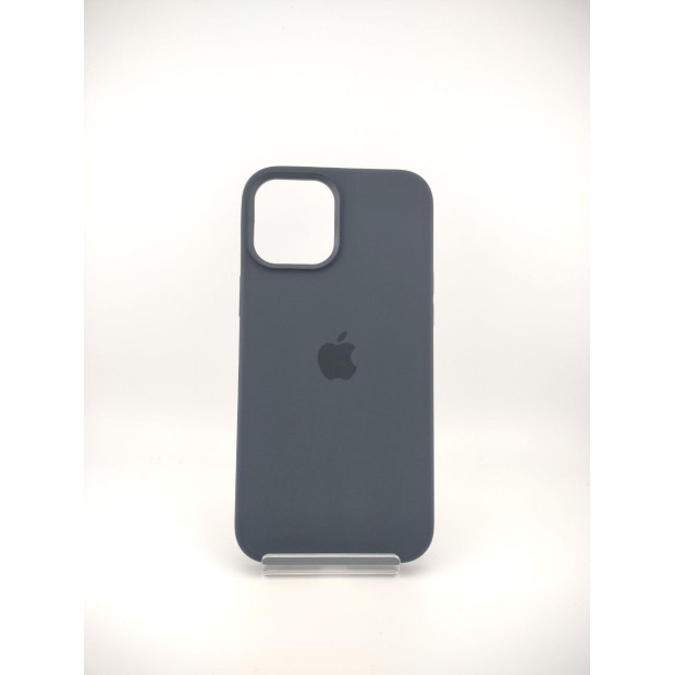 Чохол Silicone Case з MagSafe для Apple iPhone 12 Pro Max (Чорний)