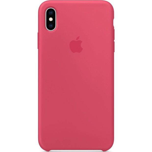 Силіконовий чохол Apple iPhone XS Max (Hibiscus Pink) Силіконовий чохол Apple iPhone XS Max (Hibiscus Pink)