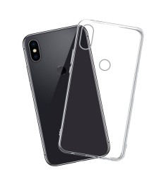 Силіконовий чохол WS для Xiaomi Redmi 6 Pro  /  Mi A2 Lite (Прозорий)