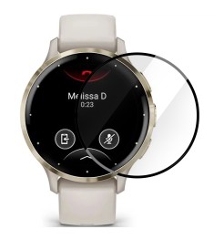 Защитное стекло 5D Garmin Venu 3S Black