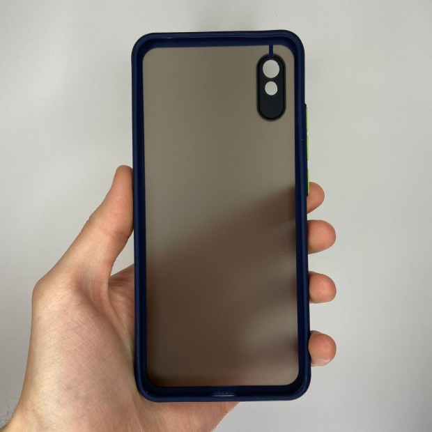 Силіконовий чохол Totu Gingle Series для Xiaomi Redmi 9A (Темно-синій)
