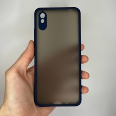 Силіконовий чохол Totu Gingle Series для Xiaomi Redmi 9A (Темно-синій)