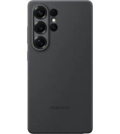 Чехол Silicone Case Samsung Galaxy S25 Ultra (Чёрный)