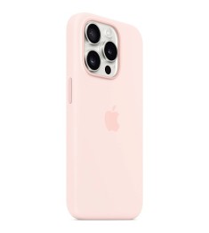 Силіконовий чохол Original Round для Apple iPhone 15 Pro Max (76) Chalk Pink