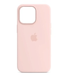 Силикон Original Round Case Apple iPhone 15 Pro Max (76) Chalk Pink