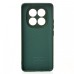 Силікон оригінальний Xiaomi Redmi Note 14 Pro (ShutCam) (Темно-зелений)