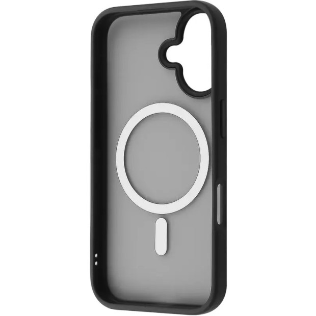 Чохол WAVE Matte Insane Case with MagSafe iPhone 16 (Чорний)