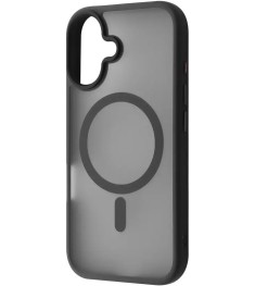 Чохол WAVE Matte Insane Case with MagSafe iPhone 16 (Чорний)