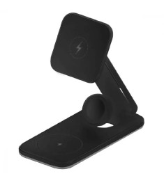 Бездротовий зарядний пристрій Proove Energy Fold 3в1 (Чорний)