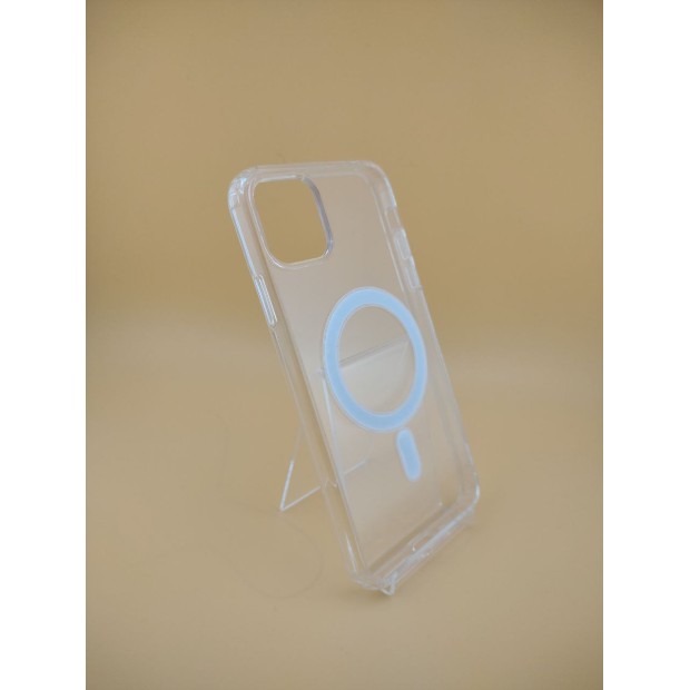 Чохол Clear Case with MagSafe Apple iPhone 11 Pro Max (Прозорий)