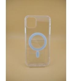 Чохол Clear Case with MagSafe Apple iPhone 11 Pro Max (Прозорий)