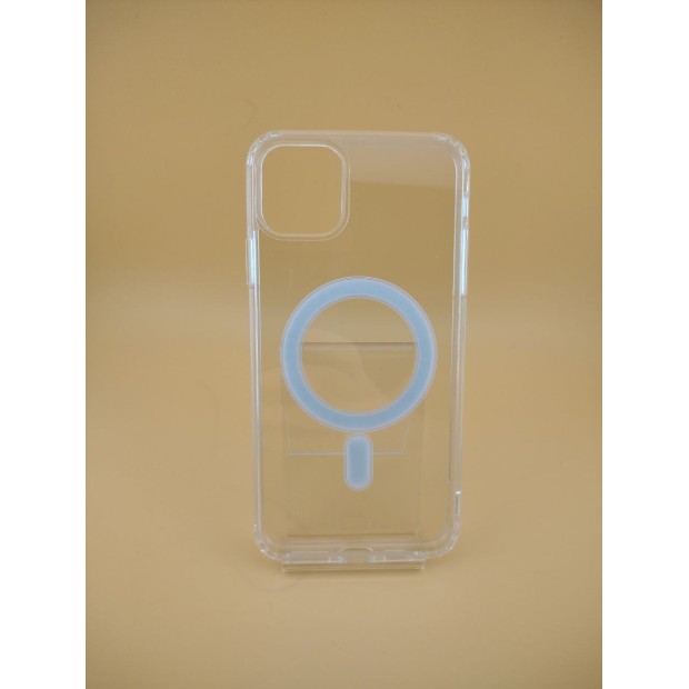 Чохол Clear Case with MagSafe Apple iPhone 11 Pro Max (Прозорий)