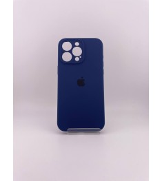 Силикон Original RoundCam Case Apple iPhone 15 Pro Max (32) Deep Navy