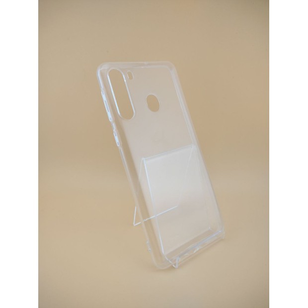 Силіконовий чохол для Samsung Galaxy A21 (Прозорий)