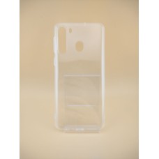 Силіконовий чохол для Samsung Galaxy A21 (Прозорий)