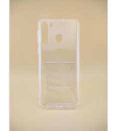 Силіконовий чохол для Samsung Galaxy A21 (Прозорий)