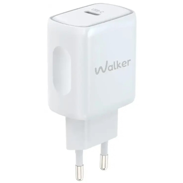 СЗП-адаптер Walker WH-64 25W (Type-C) (Білий) СЗП-адаптер Walker WH-64 25W (Type-C) (Білий)