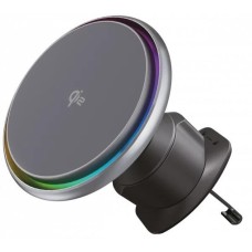 Автодержатель с беспроводной зарядкой Proove IceCore QI2 15W (Серый)