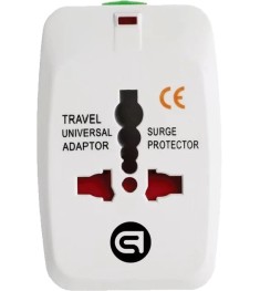 Сетевой переходник ArmorStandart US/UK to EU пластик (Белый) AR