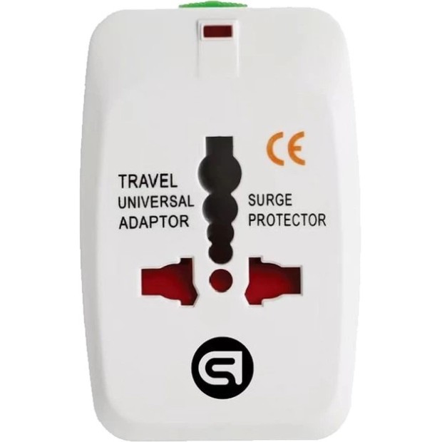 Сетевой переходник ArmorStandart US/UK to EU пластик (Белый) AR