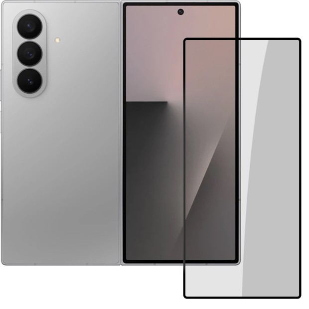 Захисне скло 5D Japan HD Samsung Galaxy Z Fold 7 Чорний.