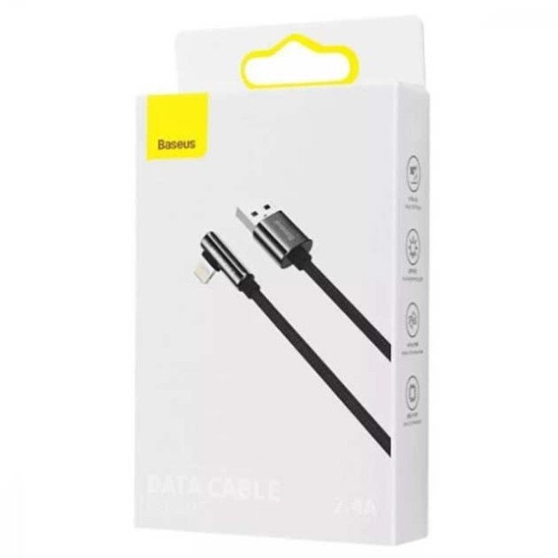 USB-кабель Baseus Legend Elbow PD 20W (2m) (Type-C to Lightning) (Чёрный) CATLCS-A01 USB-кабель Baseus Legend Elbow PD 20W (2m) (Type-C to Lightning) (Чёрный) CATLCS-A01