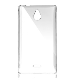 Силіконовий чохол WS для Nokia X2 (прозорий)