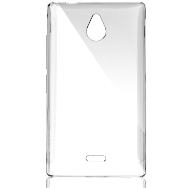 Силіконовий чохол WS для Nokia X2 (прозорий)