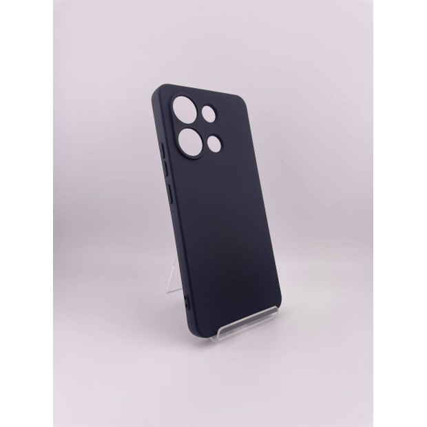 Силікон Original Xiaomi Redmi Note 13 4G (ShutCam) (Чорний)
