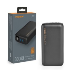 PowerBank Videx VPB-297 30000mAh 22.5W QC+PD (Черный)