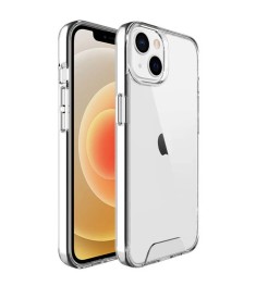 Силіконовий чохол Space Case 3D для Apple iPhone 16 (Прозорий)