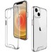 Силіконовий чохол Space Case 3D для Apple iPhone 16 (Прозорий)