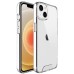 Силіконовий чохол Space Case 3D для Apple iPhone 16 (Прозорий)