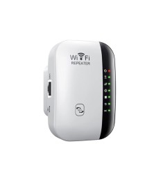 Ретранслятор-підсилювач сигналу репітер WiFi MT02 300 Мбіт / с (Білий) (Уцінка) ..