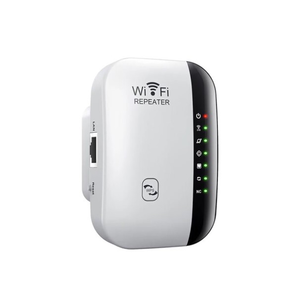 Ретранслятор-підсилювач сигналу репітер WiFi MT02 300 Мбіт / с (Білий) (Уцінка) (Категорія 2)
