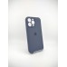 Силикон Original RoundCam Case Apple iPhone 14 Pro Max (09) Midnight Blue