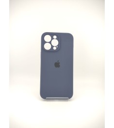 Силикон Original RoundCam Case Apple iPhone 14 Pro Max (09) Midnight Blue