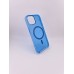Чехол Clear Case Premium with MagSafe Apple iPhone 15 (Royal Blue)