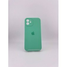 Силикон Original RoundCam Case Apple iPhone 12 (49) Aquamarine