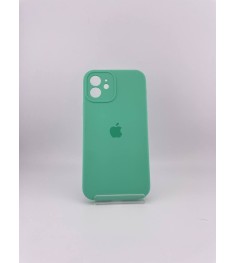Силикон Original RoundCam Case Apple iPhone 12 (49) Aquamarine