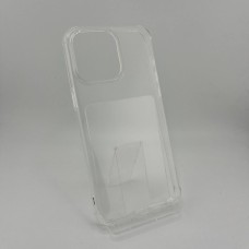 Силікон 6D Apple iPhone 15 Pro Max (Прозорий)