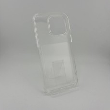 Силикон 6D Apple iPhone 15 Pro Max (Прозрачный)