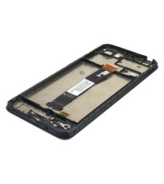 Дисплей для Xiaomi Redmi 12C з чорним тачскрином та корпусною рамкою
