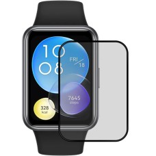 Захисне скло 5D Huawei Watch Fit 2 Чорне.