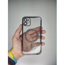 Чехол UMKU Shining with MagSafe Apple iPhone 11 (Black)