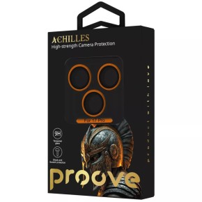 Защитное стекло на камеру Achilles Full camerа Apple iPhone 17 Pro (Orange)