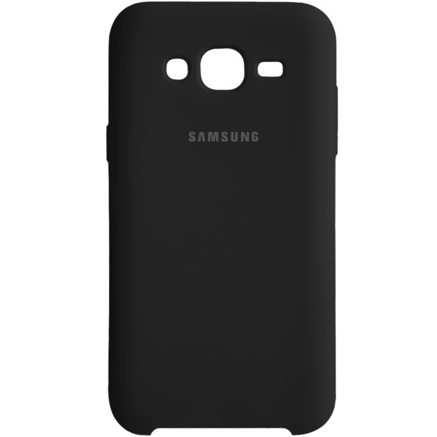 Силикон Original Case Samsung Galaxy J5 (2015) J500 (Чёрный)