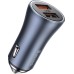 Baseus Golden Contactor Pro 40W 2USB (Gray) CCJD-A0G Car Charger Adapter